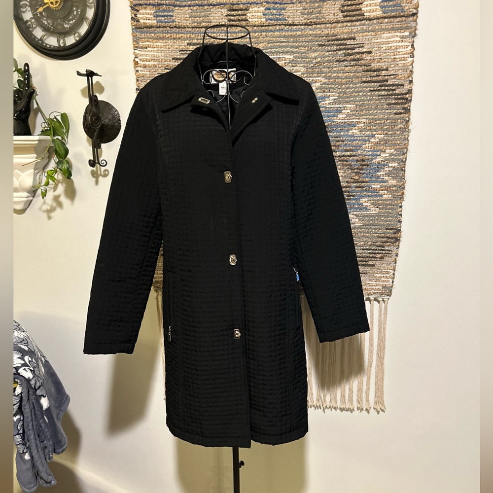 Talbots Elegant Black Women's Coat